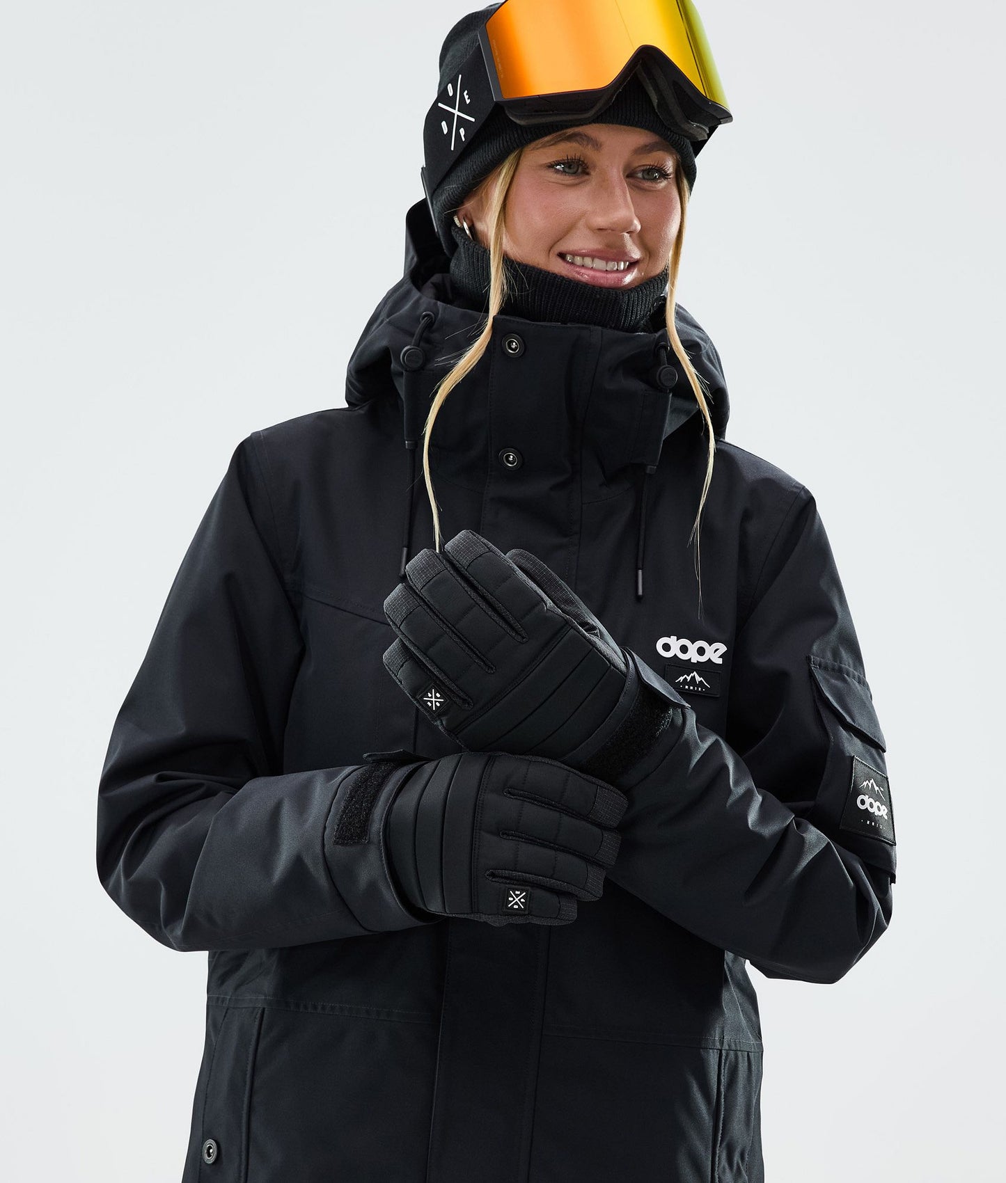 Ski Gloves Black