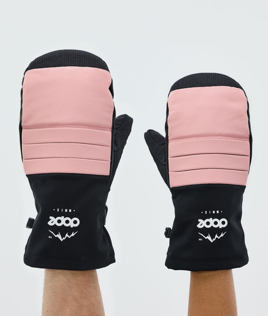 Snow Mittens Soft Pink