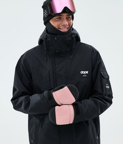 Snow Mittens Soft Pink