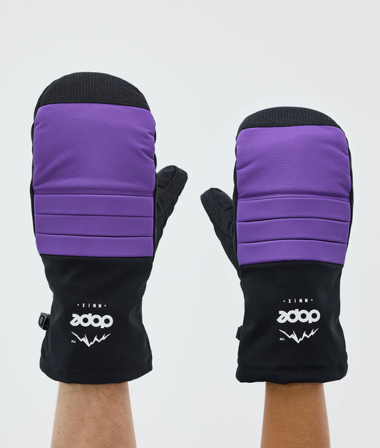 Snow Mittens Vivid Purple