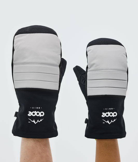 Snow Mittens Light Grey