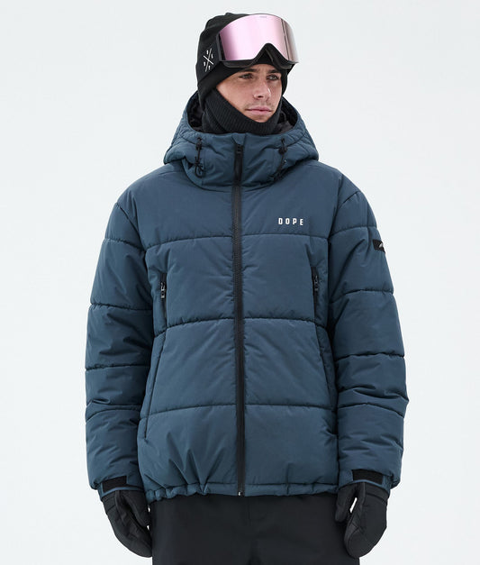 Snowboard Jacket Men Metal Blue
