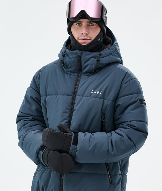 Snowboard Jacket Men Metal Blue