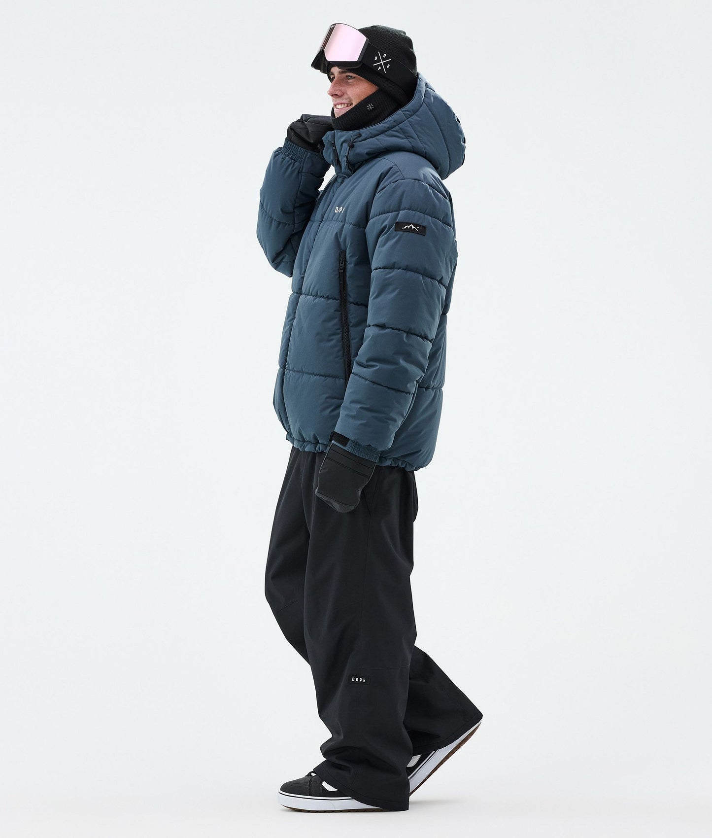 Snowboard Jacket Men Metal Blue
