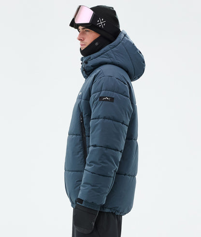Snowboard Jacket Men Metal Blue