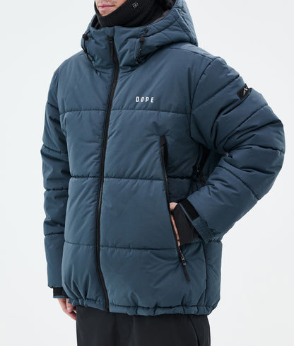 Snowboard Jacket Men Metal Blue