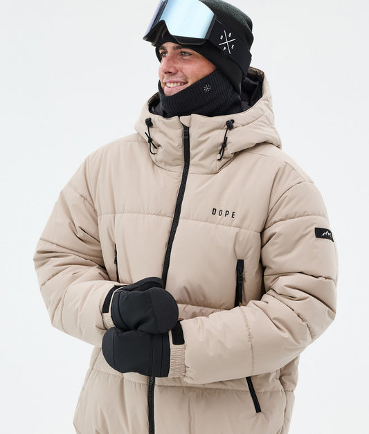 Snowboard Jacket Men Sand